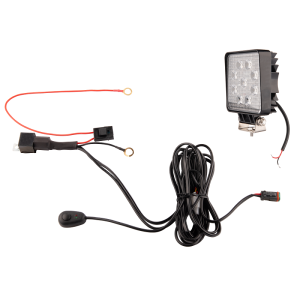 Lampa robocza 9xLED 1430 LM 24W + podłączenie