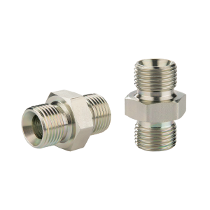 Złącze hydrauliczne proste typu: BB gwinty: BSP 1/4" - BSP 1/4"