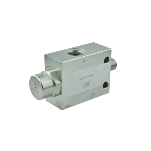 Zawór krańcowy naciskany "krańcówka" normalnie zamknięty VF-NC V-101 gwinty: 3/8" przepływ: 50L ciśnienie max: 350bar