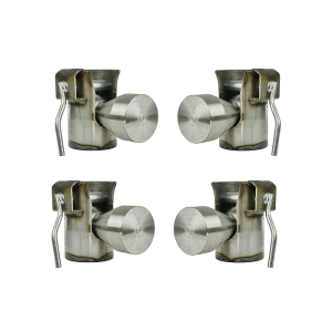 Zestaw cztery gniazda prawe i lewe z kulami do wywrotu do przyczepy o ładowności do 8 ton